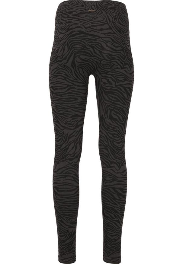 Damskie legginsy Athlecia Anana. Kolor: wielokolorowy, czarny, brązowy. Sport: fitness