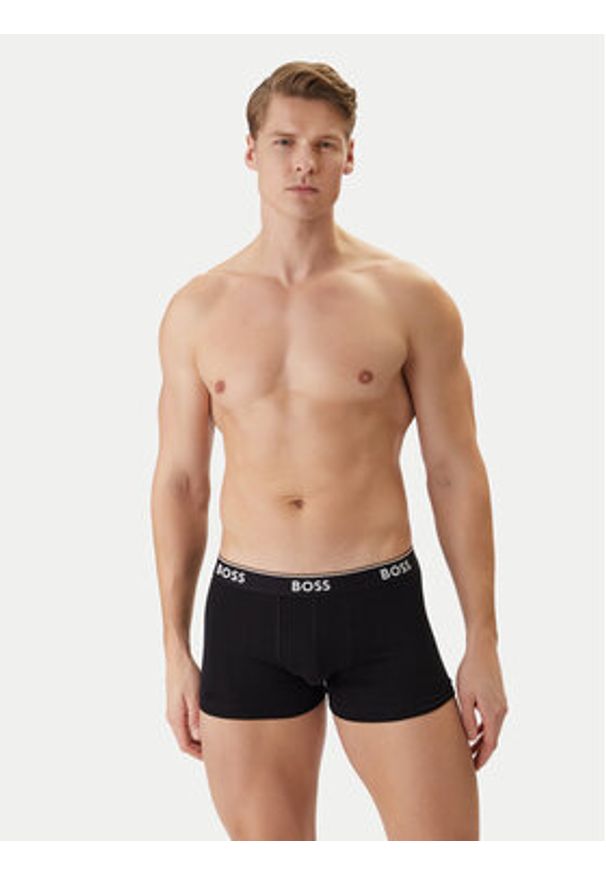 BOSS Komplet bokserek 50554443 Brązowy. Kolor: brązowy. Materiał: bawełna