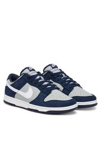 Nike Sneakersy Dunk Low IB3079 400 Granatowy. Kolor: niebieski. Materiał: skóra, nubuk #2