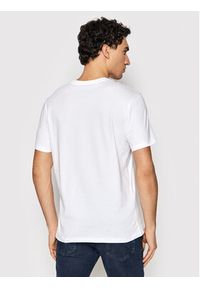 Napapijri T-Shirt Selbas NP0A4GBQ Biały Regular Fit. Kolor: biały. Materiał: bawełna