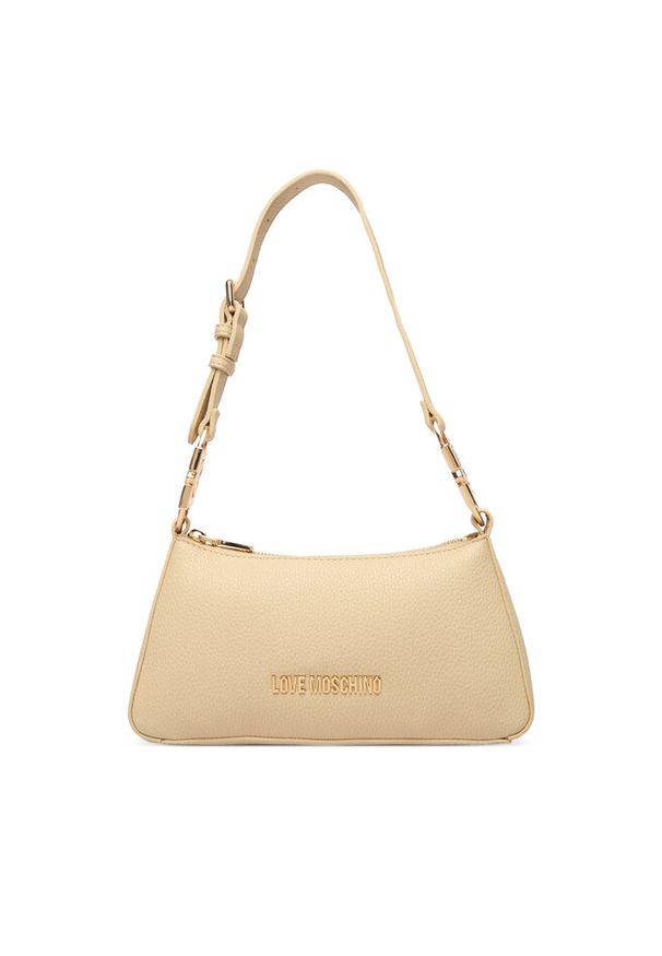 Love Moschino - Torebka LOVE MOSCHINO. Kolor: beżowy