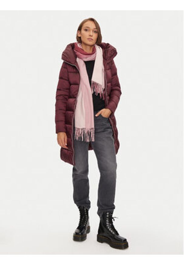 Save The Duck Kurtka zimowa D40279W IRIS19 Bordowy Regular Fit. Kolor: czerwony. Materiał: syntetyk. Sezon: zima