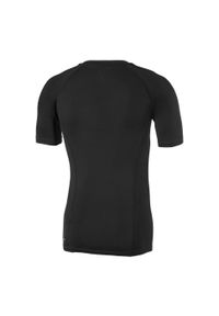 Puma - Męska Koszulka Z Krótkim Rękawem Liga Base Layer Top. Kolor: czarny. Długość rękawa: krótki rękaw. Długość: krótkie. Sport: turystyka piesza