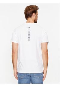 4f - 4F T-Shirt 4FAW23TTSHM0889 Biały Regular Fit. Kolor: biały. Materiał: bawełna #6