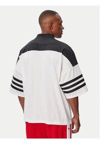 Adidas - adidas T-Shirt Adicolor KR1403 Biały Loose Fit. Kolor: biały. Materiał: syntetyk #5