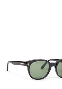 Tom Ford Okulary przeciwsłoneczne FT1180 01N Czarny. Kolor: czarny