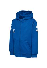 Dziecięca bluza z kapturem zapinana na zamek Hummel 2.0 Chevron. Typ kołnierza: kaptur. Kolor: niebieski #1