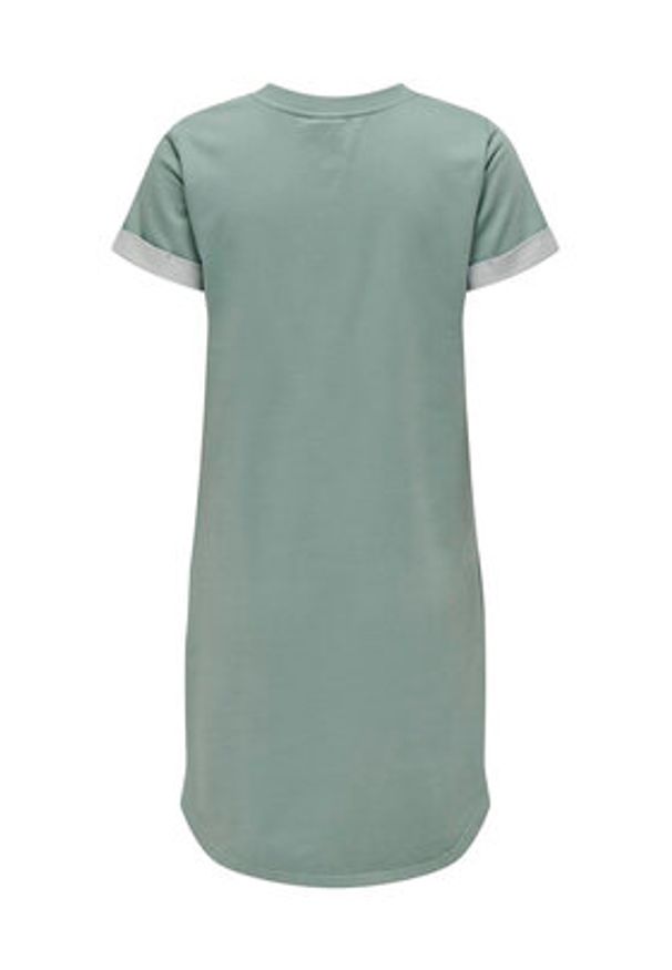 JDY Sukienka codzienna Ivy 15174793 Zielony Regular Fit. Okazja: na co dzień. Kolor: zielony. Materiał: bawełna, syntetyk. Typ sukienki: proste. Styl: casual