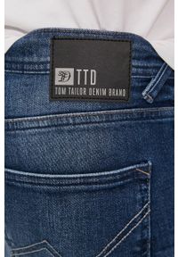 Tom Tailor - Szorty jeansowe. Okazja: na co dzień. Kolor: niebieski. Materiał: jeans. Wzór: gładki. Styl: casual #2