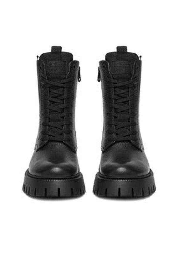 G-Star RAW - G-Star Raw Trzewiki CEO-WI23-LADIES-02 Czarny. Kolor: czarny. Materiał: skóra