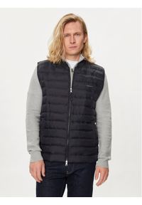 GANT - Gant Bezrękawnik 7006301 Czarny Regular Fit. Kolor: czarny. Materiał: syntetyk. Długość rękawa: bez rękawów