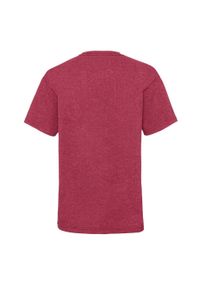 FRUIT OF THE LOOM - Koszulka Dziecięca Valueweight Polycotton T-shirt. Kolor: czerwony