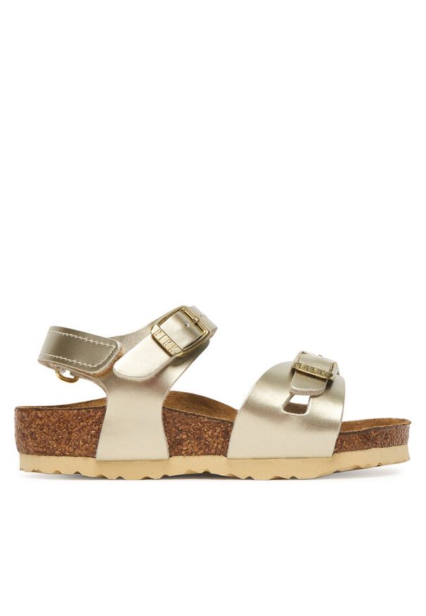 Sandały Birkenstock. Kolor: złoty