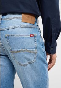 Męskie Spodnie jeansowe Mustang Style Washington Straight Denim Blue 1017439 5000 403 #8