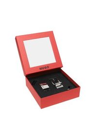 Hugo - HUGO Pasek Męski Gerry 50503389 10245669 01 Czarny. Kolor: czarny. Materiał: skóra #4