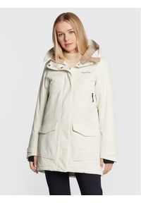 Didriksons Parka Frida 504302 Beżowy Regular Fit. Kolor: beżowy. Materiał: syntetyk #1