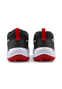 Buty koszykarskie męskie Puma Playmaker Pro. Kolor: wielokolorowy, czarny. Materiał: materiał, syntetyk. Szerokość cholewki: normalna
