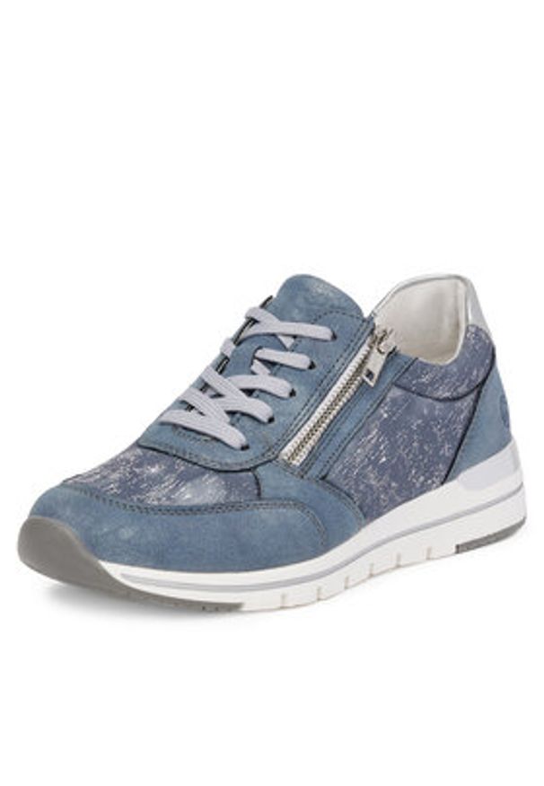 Remonte Sneakersy R6700-13 Niebieski. Kolor: niebieski. Materiał: materiał