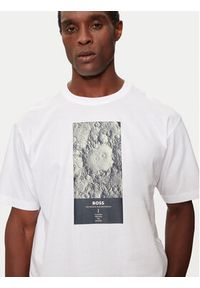 BOSS - Boss T-Shirt Astronaut 50528209 Biały Relaxed Fit. Kolor: biały. Materiał: bawełna #3