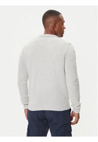 Aeronautica Militare Sweter 252MA1608UL00924 Beżowy Regular Fit. Kolor: beżowy. Materiał: wełna #3