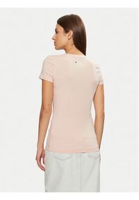 Guess T-Shirt W5RI22 J1314 Écru Regular Fit. Materiał: bawełna #5
