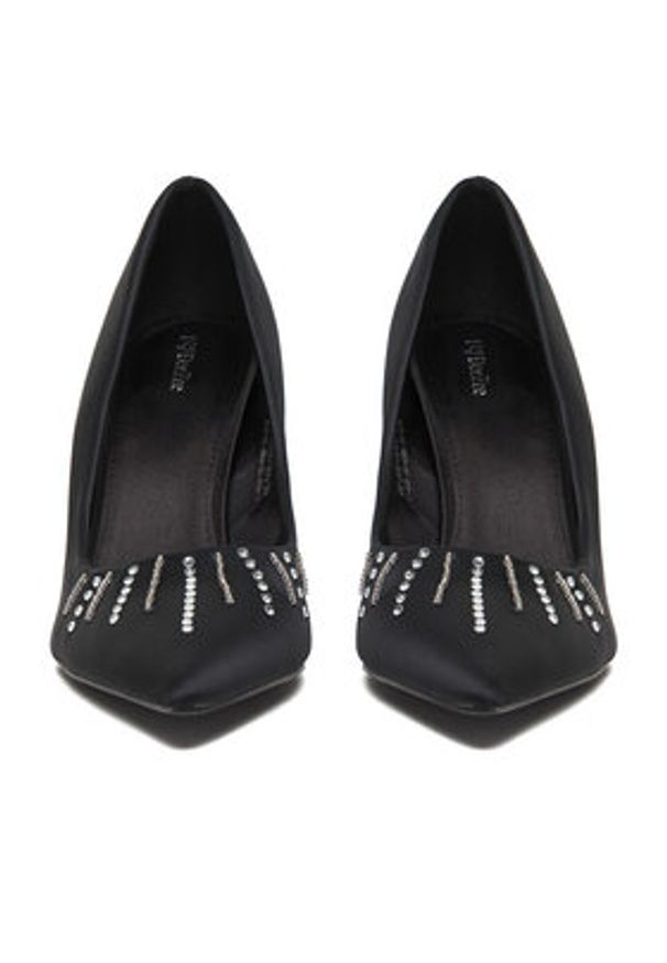 DeeZee Szpilki CEO-CD24-205 Czarny. Kolor: czarny. Materiał: materiał. Obcas: na szpilce