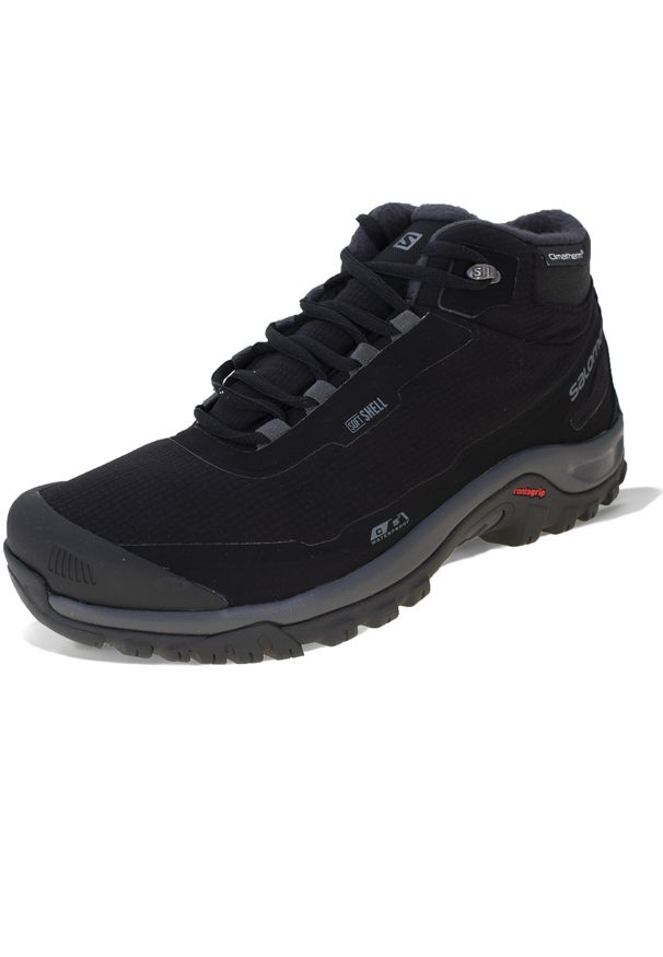 Buty Shelter Climasalomon Waterproof Rozmiar 45 1/3 Czarny - 411104. Kolor: czarny. Materiał: softshell. Sezon: zima. Sport: turystyka piesza