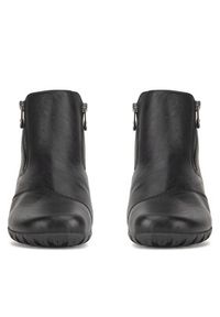 Rieker Botki L4663-01 Czarny. Kolor: czarny. Materiał: materiał #4