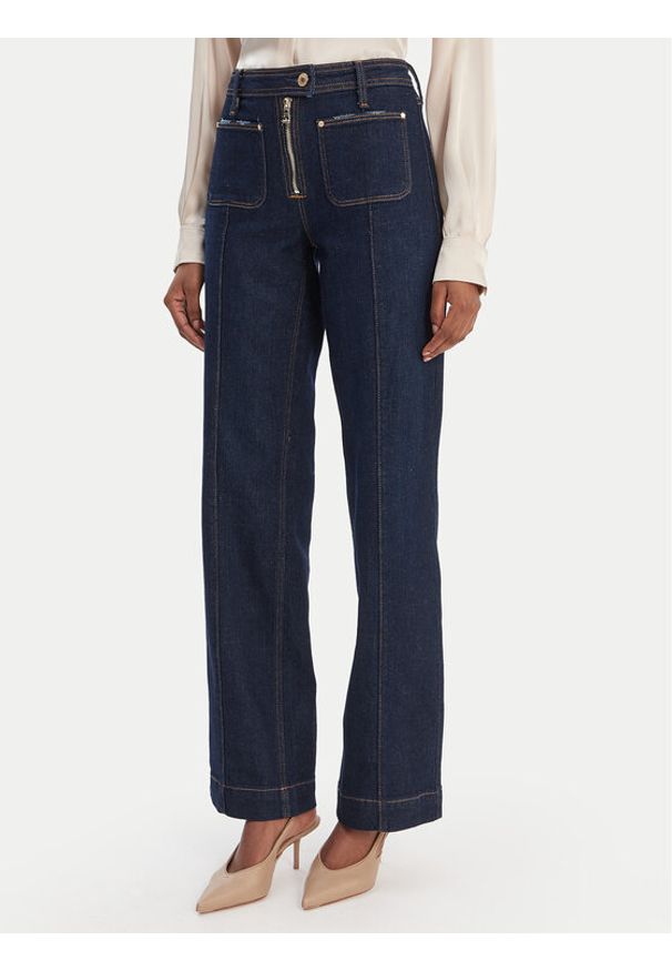 Guess Jeansy W6RA3F D6881 Granatowy Regular Fit. Kolor: niebieski