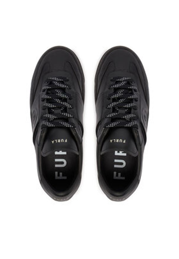 Furla Sneakersy Enjoy Lace-Up YK58ENJ BX2752 3063S Czarny. Kolor: czarny. Materiał: skóra