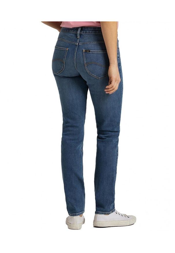 Lee - SPODNIE JEANSOWE DAMSKIE LEE Elly MID WORN L305SJVQ 112106215