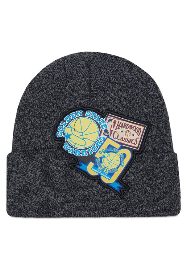 Mitchell & Ness Czapka Logo Patch HCFK4341 Czarny. Kolor: czarny. Materiał: materiał, akryl