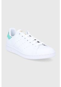 adidas Originals - Buty Stan Smith. Nosek buta: okrągły. Zapięcie: sznurówki. Kolor: biały. Materiał: materiał, guma. Model: Adidas Stan Smith