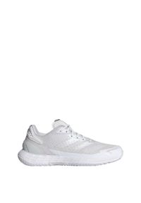 Adidas - Buty Defiant Speed 2 Tennis. Kolor: biały, szary, wielokolorowy. Materiał: materiał. Sport: tenis