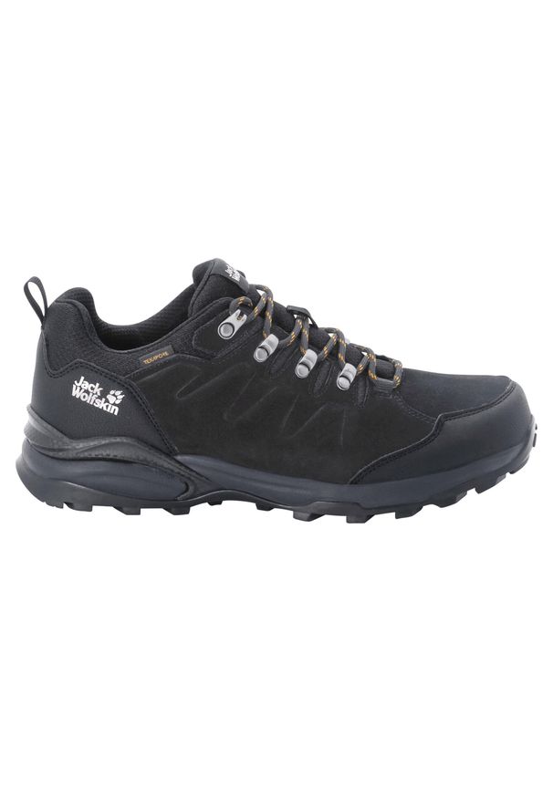 Buty trekkingowe męskie Jack Wolfskin Refugio Texapore Low. Kolor: wielokolorowy, żółty, szary