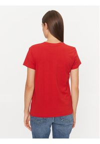 Polo Ralph Lauren T-Shirt 211898698013 Czerwony Regular Fit. Typ kołnierza: polo. Kolor: czerwony. Materiał: bawełna #5