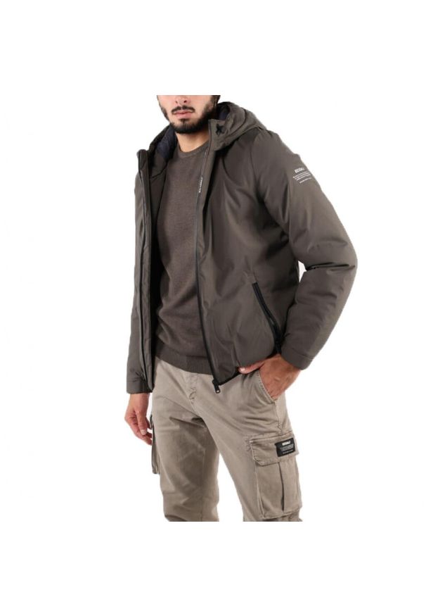 Ecoalf - Kurtka ECOALF CARTES JACKET Zielony. Kolor: zielony. Materiał: tkanina