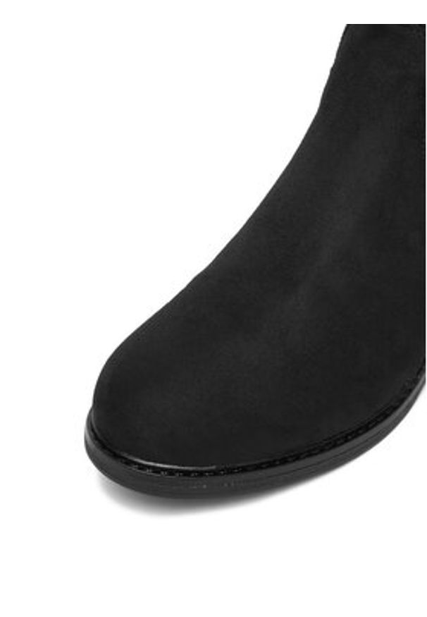 DeeZee Muszkieterki HX21055-28 Czarny. Kolor: czarny. Materiał: materiał