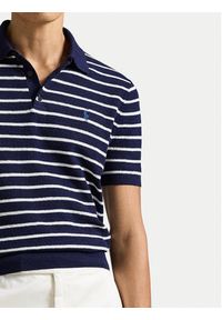 Polo Ralph Lauren Polo 710B13894002 Granatowy Regular Fit. Typ kołnierza: polo. Kolor: niebieski. Materiał: bawełna #2