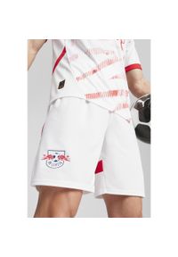 Puma - Męskie szorty RB Leipzig PUMA White For All Time Red. Kolor: wielokolorowy, biały, czerwony. Sport: piłka nożna #1