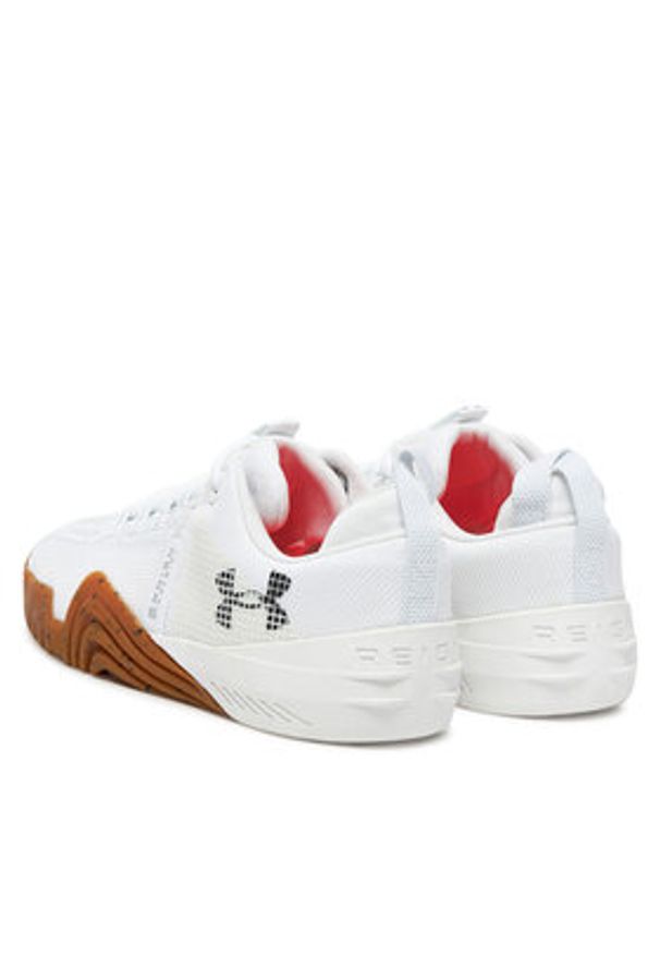 Under Armour Buty na siłownię UA TriBase Reign 7 3027341 Biały. Kolor: biały. Materiał: materiał. Sport: fitness