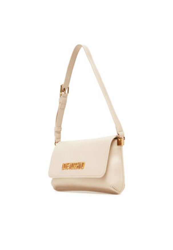 Love Moschino - LOVE MOSCHINO Torebka JC4058PP1NLO0110 Beżowy. Kolor: beżowy. Materiał: skórzane