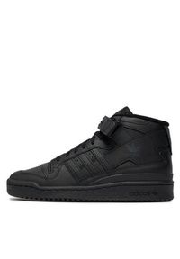 Adidas - adidas Sneakersy Forum Mid IG3757 Czarny. Kolor: czarny. Materiał: skóra #3