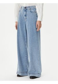 Weekend Max Mara Jeansy Vega 2515181061 Niebieski Wide Leg. Kolor: niebieski