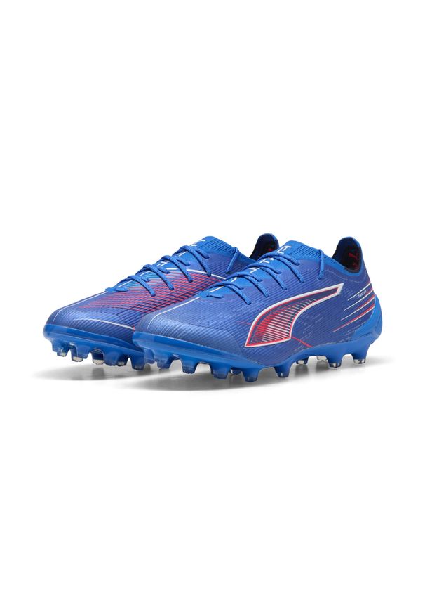 Puma - Buty piłkarskie unisex ULTRA 6 ULTIMATE AG PUMA Ultra Blue White Glowing Red. Kolor: czerwony, niebieski, wielokolorowy, biały. Sport: piłka nożna