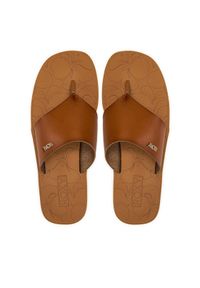 Roxy Japonki ARJL101150 Brązowy. Kolor: brązowy. Materiał: skóra #1