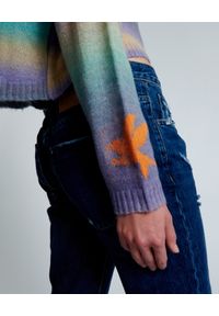 ONETEASPOON - Pastelowy sweter Gradual Dusk. Kolor: niebieski. Materiał: materiał #2