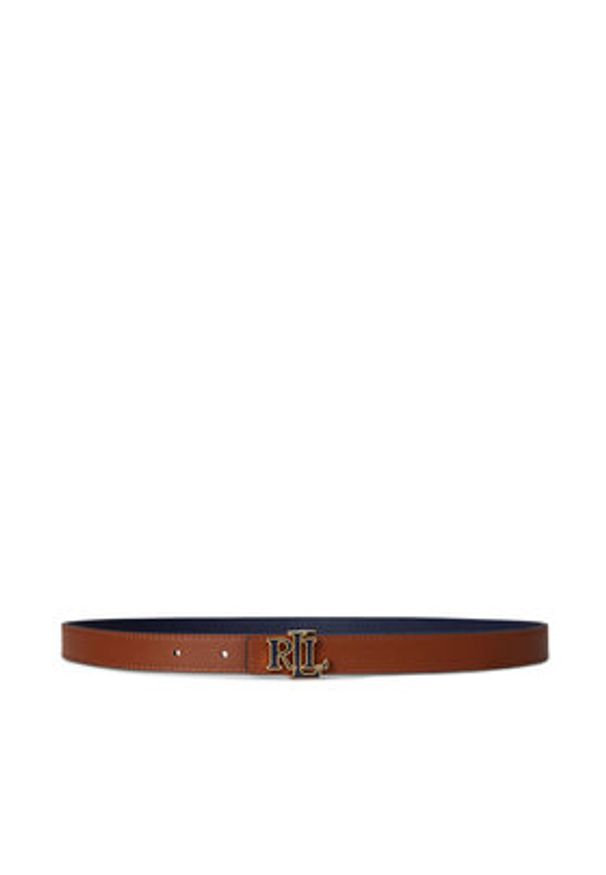 Lauren Ralph Lauren - LAUREN RALPH LAUREN Pasek 412P04418001 Granatowy. Kolor: niebieski. Materiał: skóra