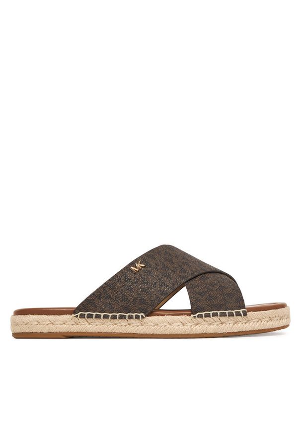 Espadryle MICHAEL Michael Kors. Kolor: brązowy