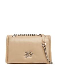 Karl Lagerfeld - KARL LAGERFELD Torebka A1W30173 Beżowy. Kolor: beżowy. Materiał: skórzane #4